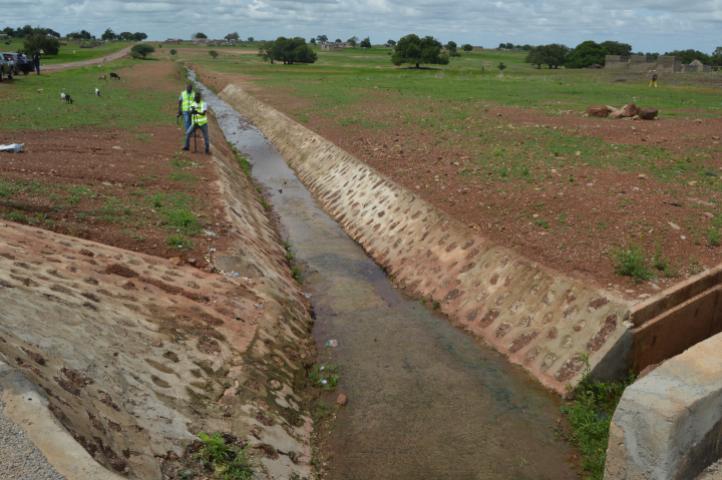 Perimetre irrigue de Bagre