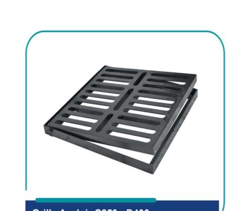 Grille avaloir D400